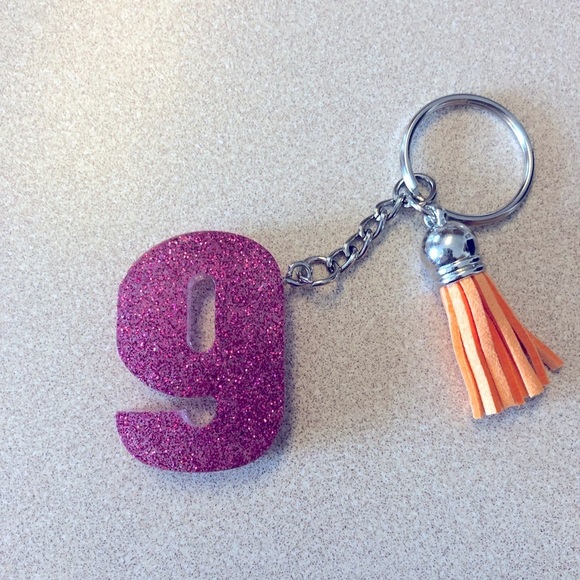 Hand Crafted Accessories - 🎉🎉HP🎉🎉 Handmade Number "9" Keychain